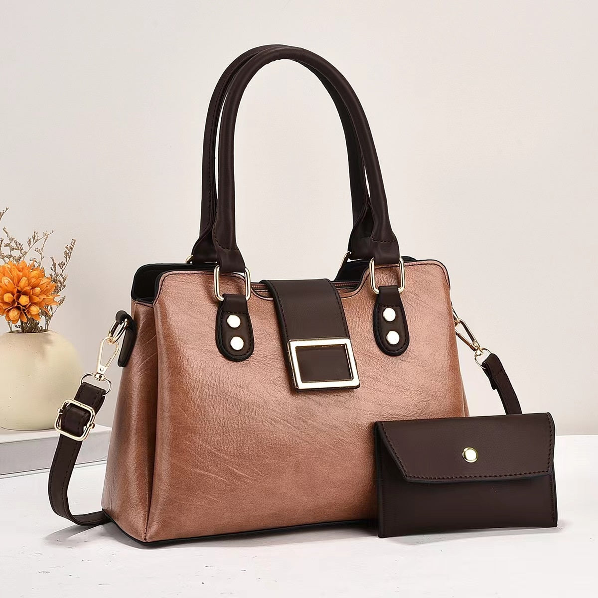 BAG-HO!🎅 • Cartera Trendy con Sobre Práctico