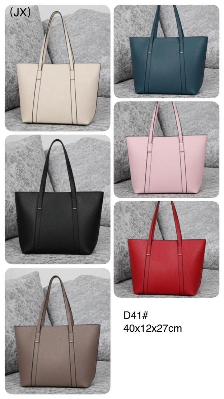 Bolso tipo tote con textura granulada