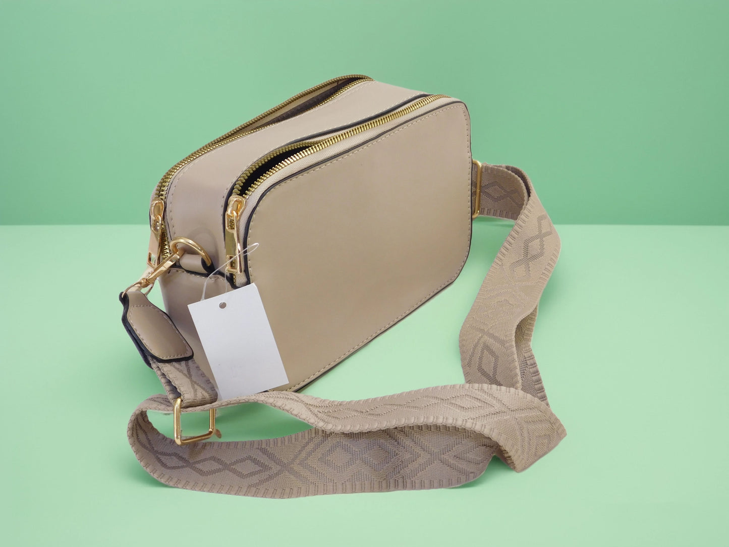 Black Friday • Crossbodies doble zipper con franja coloridos