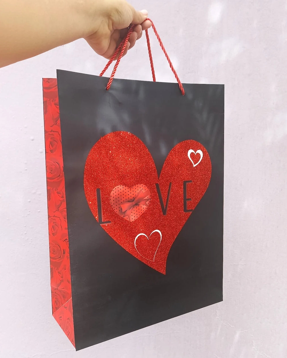 Bolsa de regalo en papel tamaño grande • 30cm largo x 40cm alto