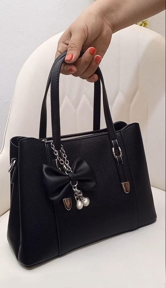 Mini Bag con lazo colgante decorativo