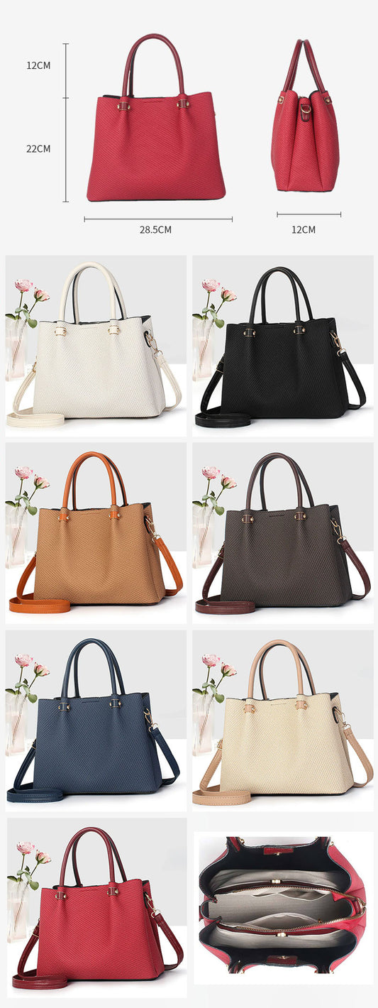 Cartera mediana con estilo sofisticado