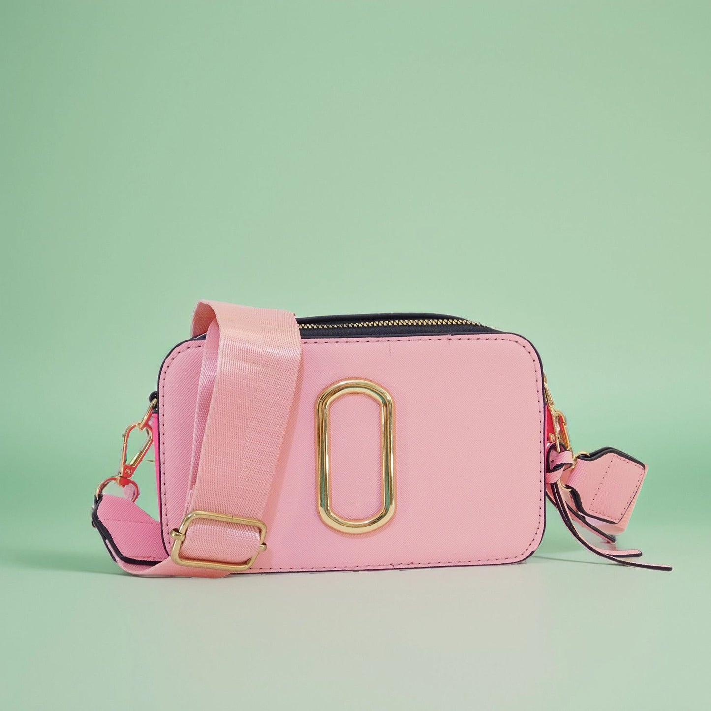 Black Friday • Crossbody colorido con doble zipper