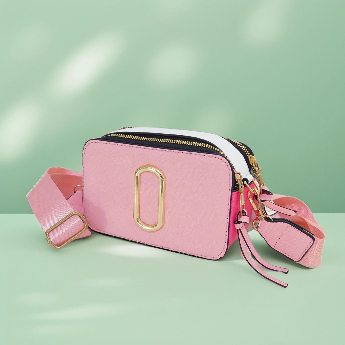 Black Friday • Crossbody colorido con doble zipper