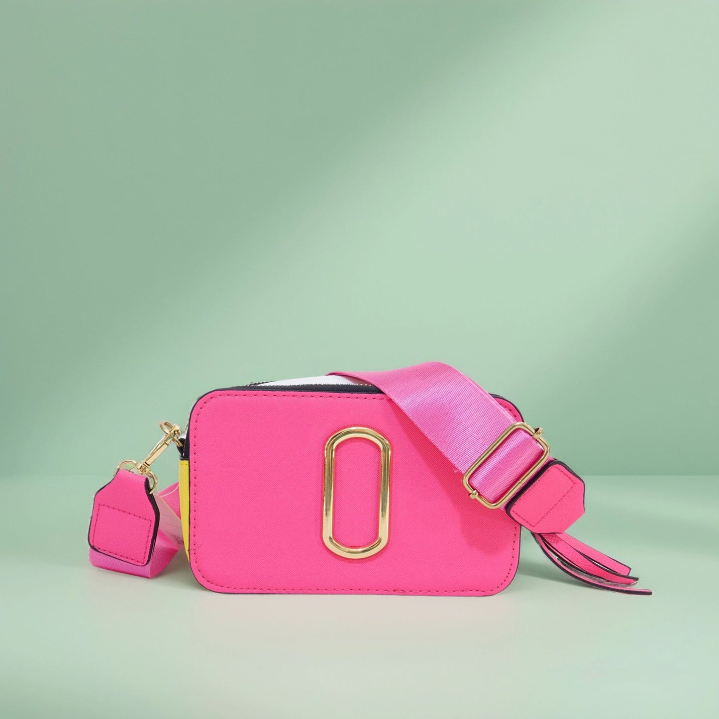 Black Friday • Crossbody colorido con doble zipper