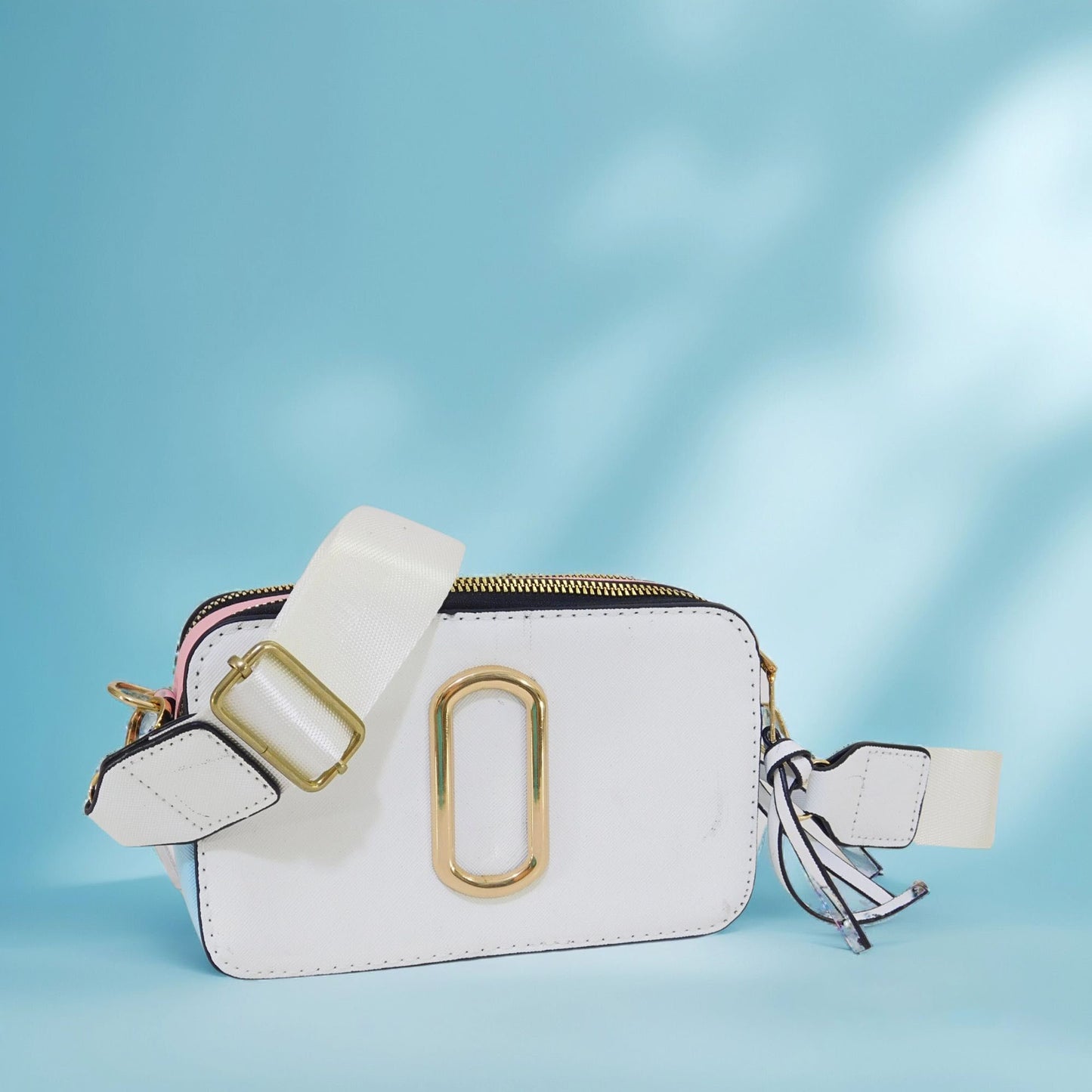 Black Friday • Crossbody colorido con doble zipper