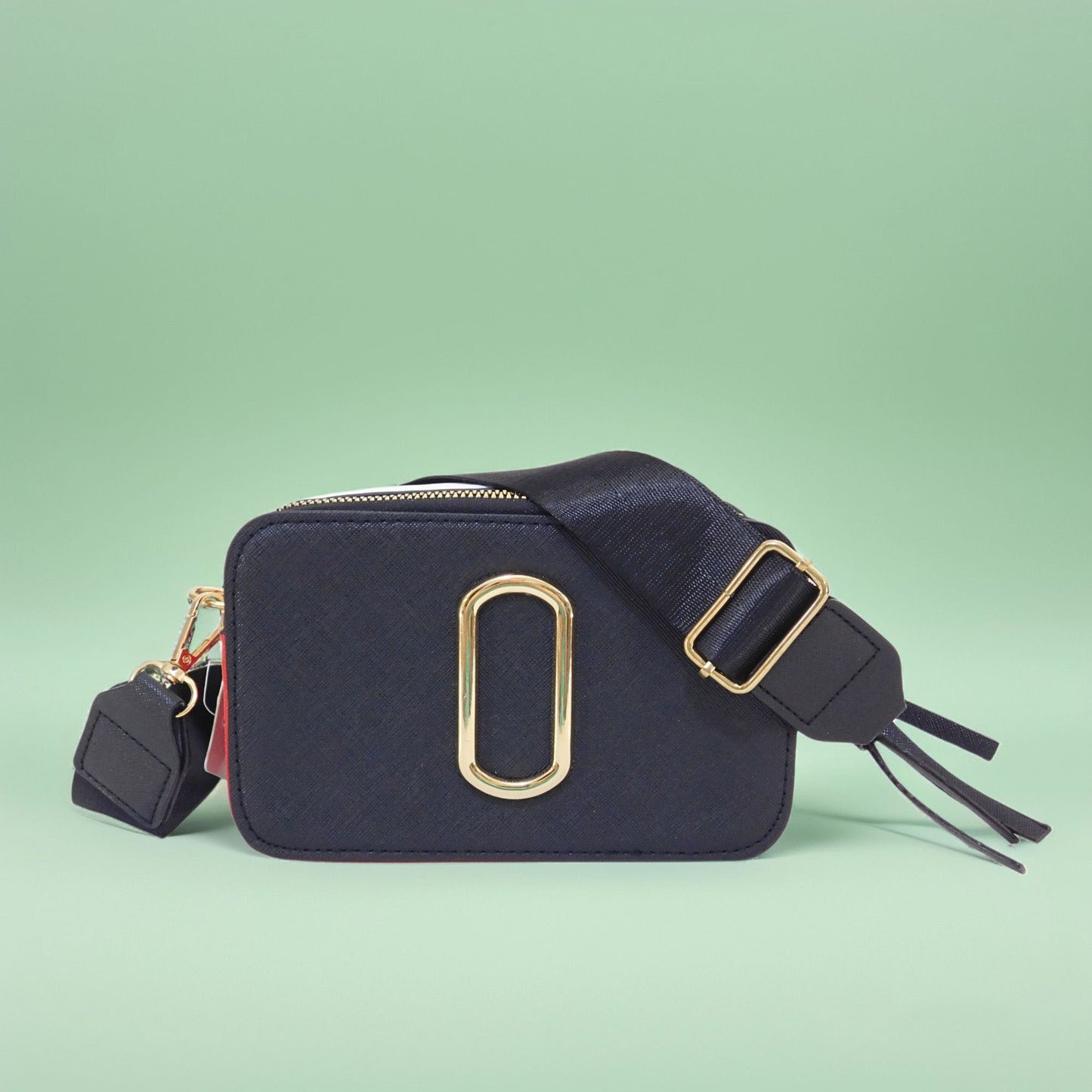 Black Friday • Crossbody colorido con doble zipper