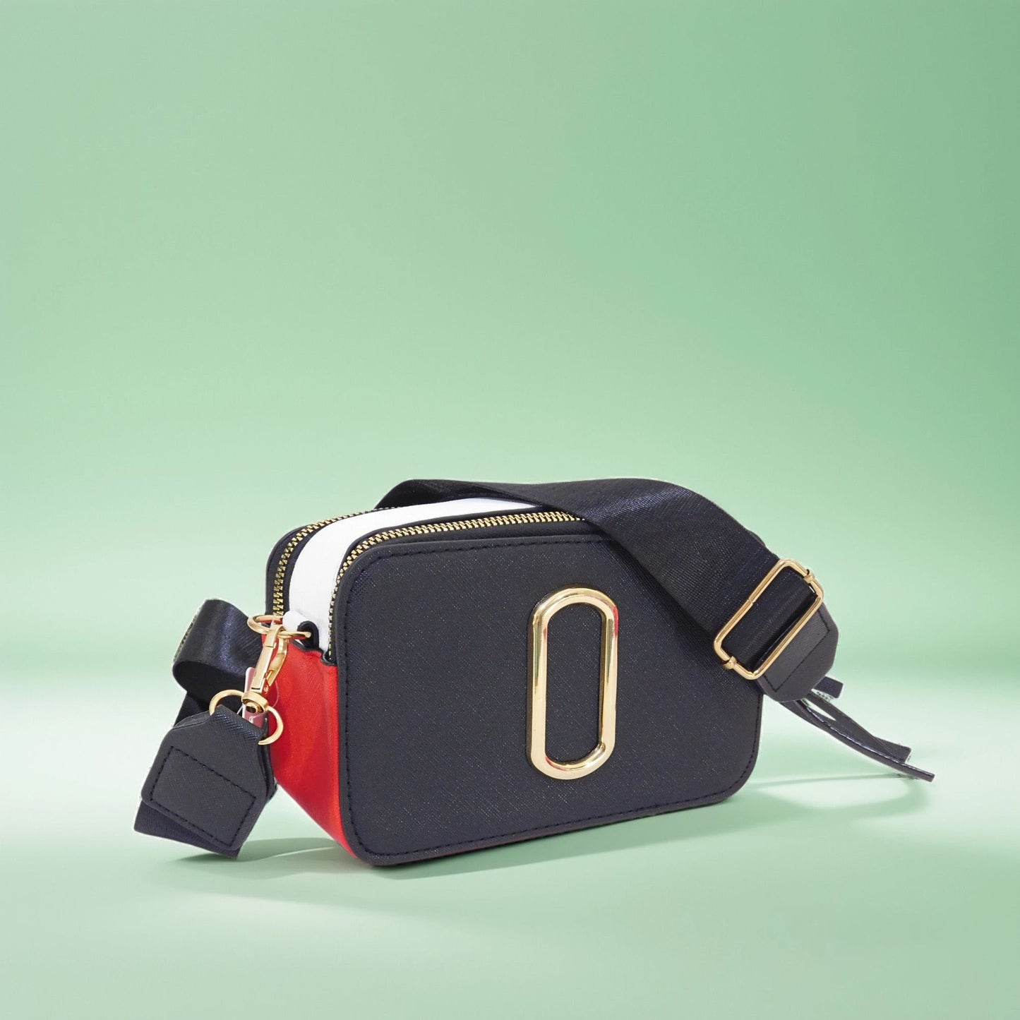 Black Friday • Crossbody colorido con doble zipper
